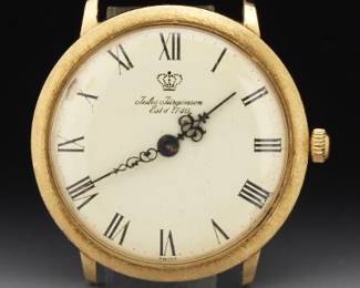 14K Jules Jurgenson Wristwartch