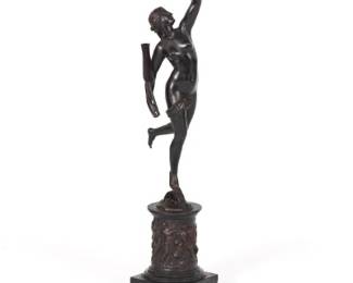 Bronze Sculpture of Fortuna After Giambologna 1529 1608