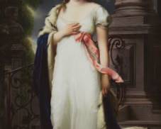 Porcelain Plaque of Princess Louise