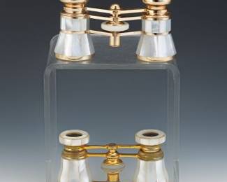 Pair of MotherofPearl Opera Glasses
