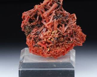 Crocoite Crystals, Dundas, Tasmania, Australia