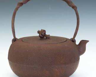 Japanese Cast Iron Tetsubin Teapot