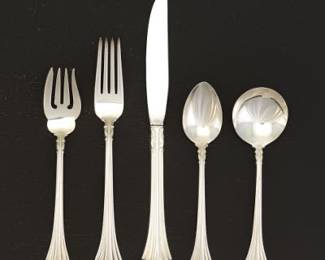 Reed Barton Sterling Flatware Service 18th Century Pattern