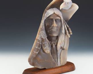 Mike Toledo Alabaster Sculpture