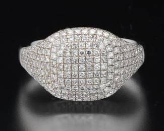 Ladies Gold and Diamond Ring