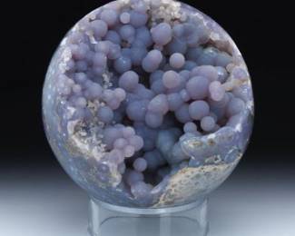 Grape Agate Sphere