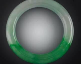 Ladies Jade Bangle Bracelet