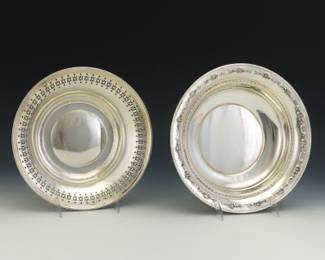 Two Sterling Serving Bowls