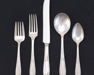 International Sterling Service Old Rhapsody Pattern