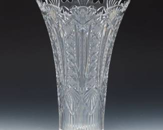 Waterford Large Crystal Vase, in Presentation Box