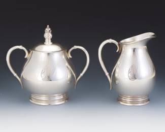 Cartier Royal Danish Creamer and Sugar