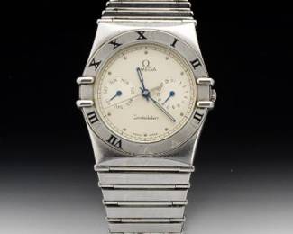 Omega Constellation Calendar Quartz Wrtistwatch