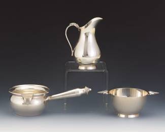 Three Sterling Table Items