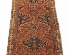Antique Bijar Runner, ca. 1920s