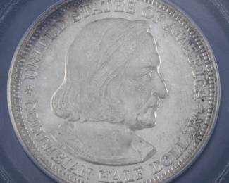 1892 PCGS MS 66 Columbian 50 cent