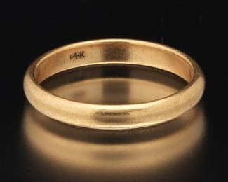Classical 14K Gold Band