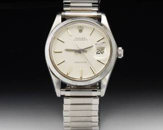 Rolex Stainless Oysterdate Precision Ref 6694 Mens Wristwatch