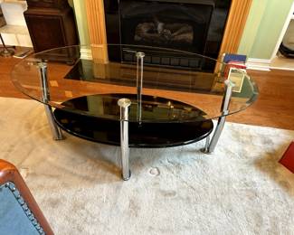 Contemporary coffee table.