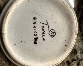 KEN EDWARDS Mexican TONALA POTTERY Stoneware
