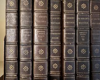 22 Volumes DeQuincey's Writings.