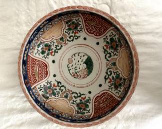 One of several fine Asian porcelain offerings.