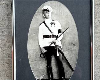 One of 16 original silver gelatin photos from Hollywood's silent era. Handsomely framed and matted.