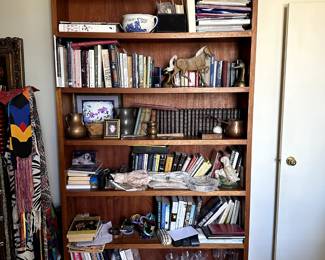 Custom made bookcase from the New Haven CT home of Cesar Pelli, world renowned architect. (shelf contents also for sale)