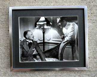 One of 16 original silver gelatin photos from Hollywood's silent era. Handsomely framed and matted.