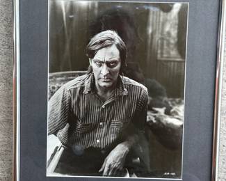One of 16 original silver gelatin photos from Hollywood's silent era. Handsomely framed and matted.