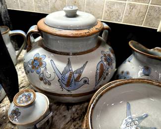 KEN EDWARDS Mexican TONALA POTTERY Stoneware