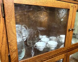 Bob Timberlake Arts & Crafts display cabinet.