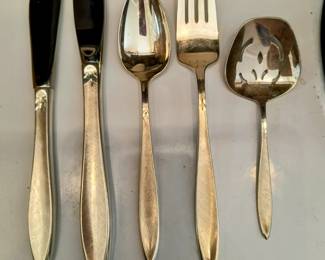Gorham Sterling silver flatware
Gossamer Pattern 59 piece set