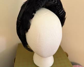 Vintage feathered headband