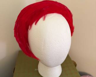 Vintage feathered headband