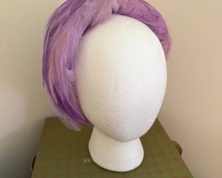 Vintage feathered headband
