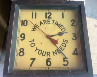 Super cool vintage wall clock 