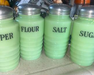 Jadeite shakers