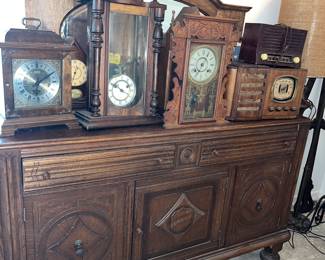 Beautiful antique credenza 