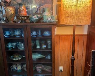 MCM Teak floor lamp