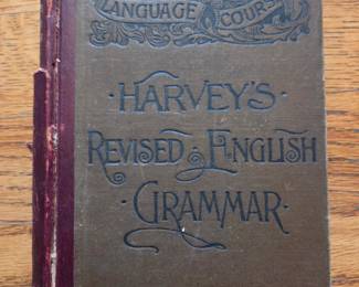 Harvey’s Revised English Grammar