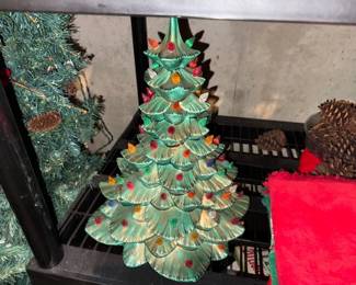 Vintage Ceramic Christmas Tree