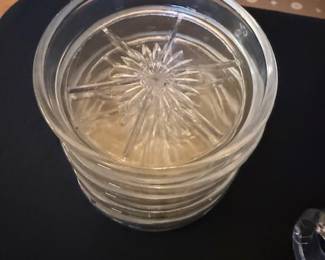 Vintage glass dishes