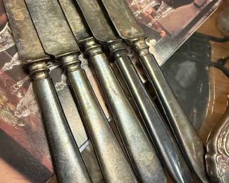 Silver plate utensils