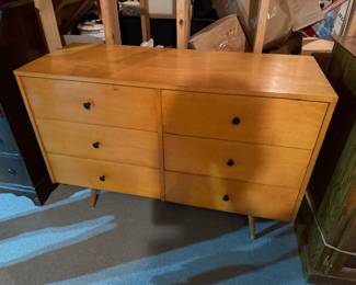 6 Drawer Mid Century Modern Dresser