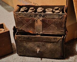 Antique electro shock therapy machine