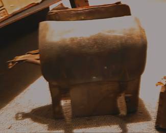 Antique electro shock therapy machine