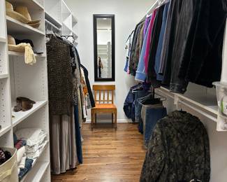 Full closet 