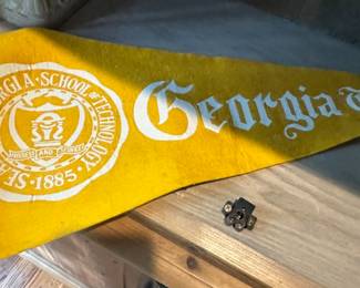 Georgia Tech vintage pennant