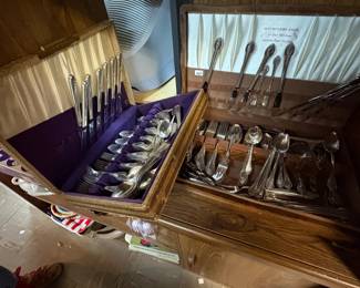 . . . silver plate formal silverwarae