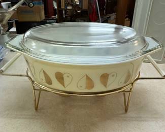 . . . vintage promotional Pyrex -- Golden Heart